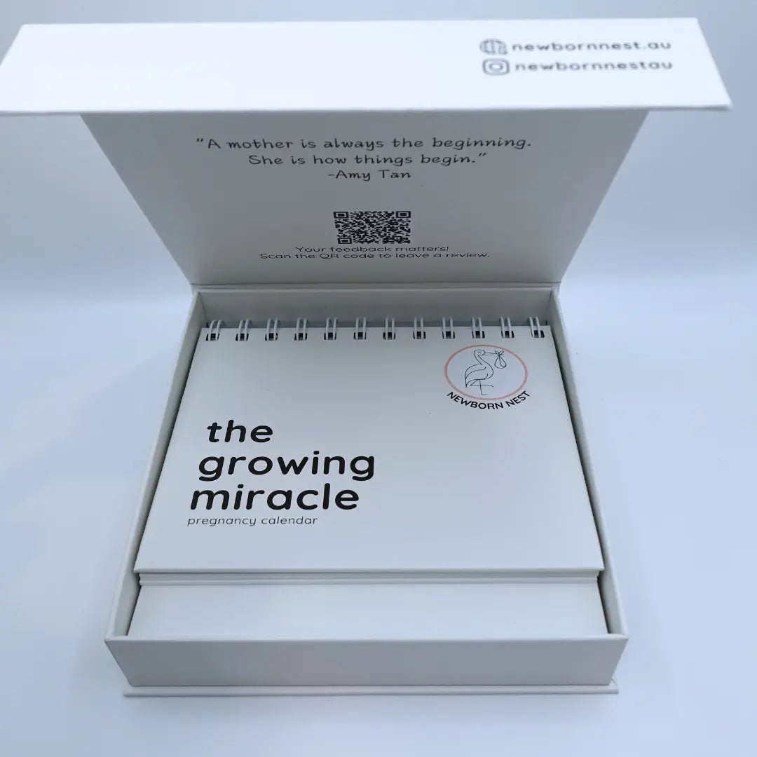 The Growing Miracle Pregnancy Calendar Newborn Nest AU