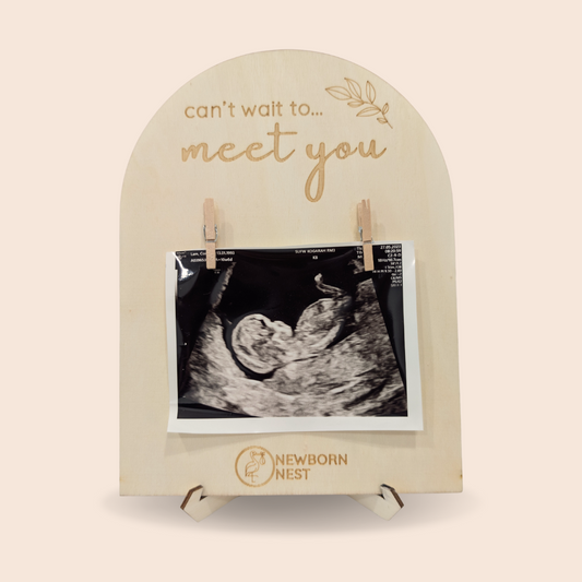 Ultrasound Photo Frame "Waiting to Meet You"